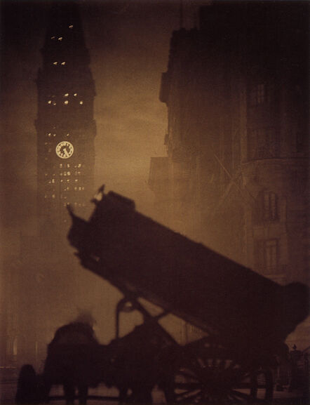 Alvin Langdon Coburn, ‘The Coal Cart and the Tower’, ca. 1910