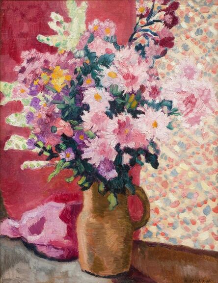 Louis Valtat, ‘Fleurs Roses au Pichet en Terre   ’, c.1933  