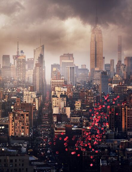 David Drebin, ‘Balloons over New York’, 2016