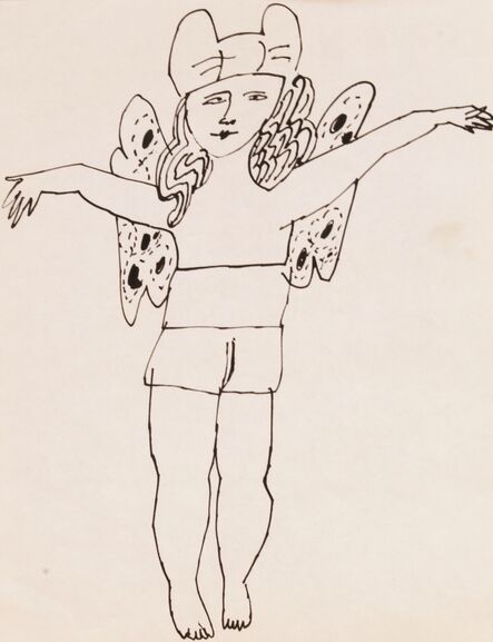 Andy Warhol, ‘Untitled (Fairy Arms Outstretched)’, ca. 1954