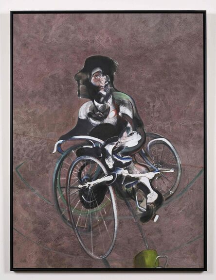 Francis Bacon, ‘Portrait of George Dyer Riding a Bicycle (Q1B)’, 1966
