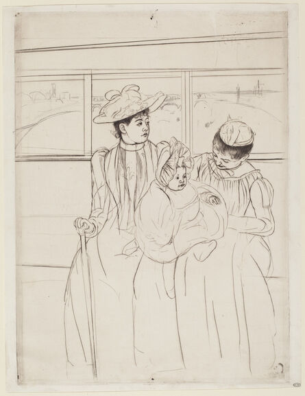 Mary Cassatt, ‘In the Omnibus’, ca. 1891