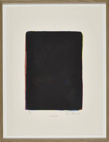 Richard Hamilton, ‘Licht Druck (Light Print, part of 'Flower Piece')’, 1974