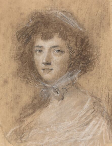 Joshua Reynolds, ‘Head and Bust of a Woman’