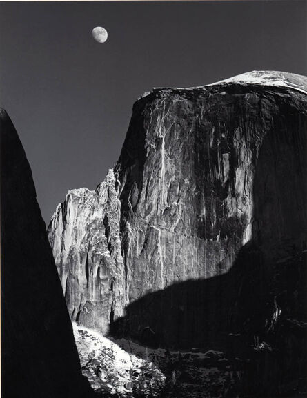 Ansel Adams, ‘Moon and Half Dome’