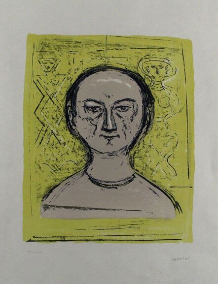 Massimo Campigli, ‘Selbstbildnis / Self-Portrait’, 1965