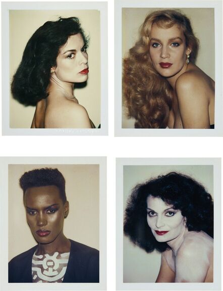 Andy Warhol, ‘Bianca Jagger, Jerry Hall, Grace Jones, Diane von Fürstenberg’, 1974-1984