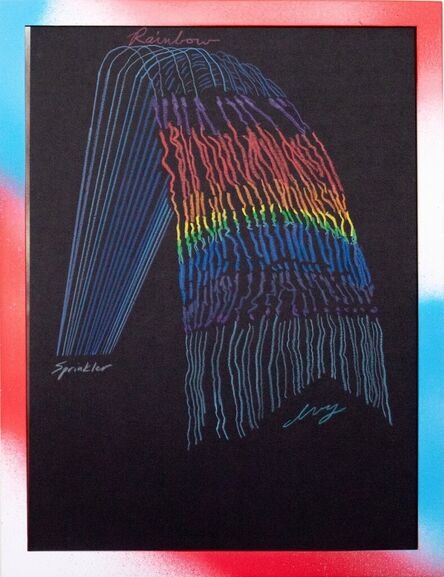 Paul Collins (American), ‘Rainbow Sprinkler 1’, 2022