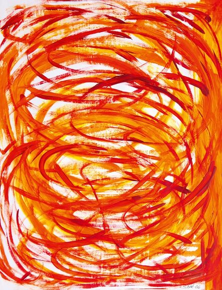 Sarit Lichtenstein, ‘Language in Orange and Red’, 2006