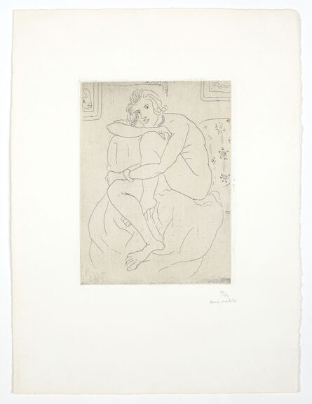 Henri Matisse, ‘Nu assis, mains aux genoux ’, 1929