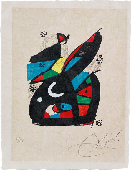 Joan Miró, ‘La mélodie acide (The Acid Melody): plate 13 (M. 1224, C. 248)’, 1980