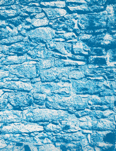 René Treviño, ‘Walls of the Yucatán (Turquoise Blue)’, 2019