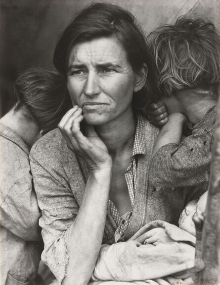 Dorothea Lange, ‘Migrant Mother, Nipomo, California’, 1936