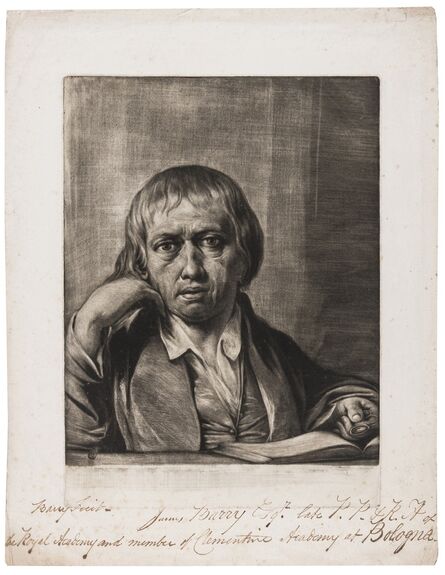 James Barry, ‘Self-portrait of the artist’, circa 1756-1810