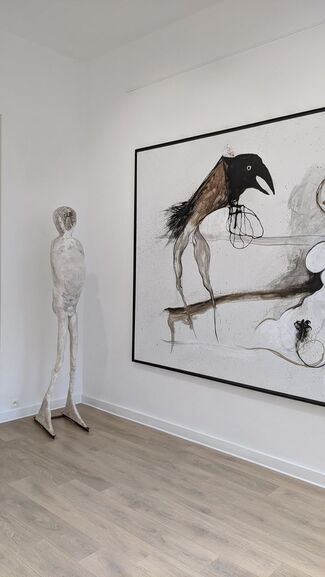 Koenraad Tinel, "Archangel" (solo show), installation view