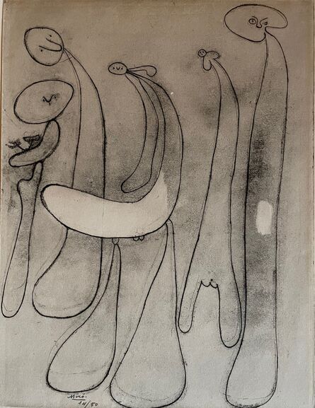 Joan Miró, ‘Untitled from the album 23 Gravures’, 1935