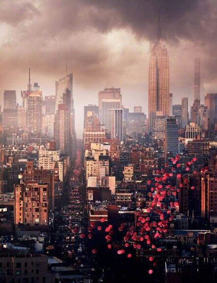 David Drebin, ‘Balloons over New York’, 2016