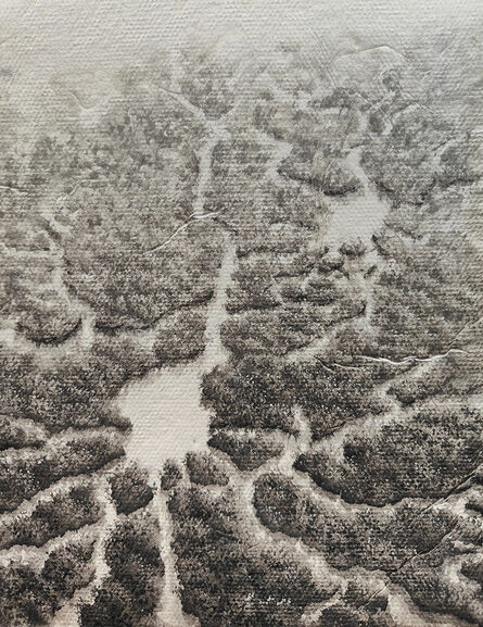 Rubén Fuentes, ‘Rivers of thought I (tribute to neuroscientist Santiago Ramón y Cajal)’, 2023