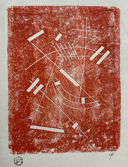 Georges Folmer, ‘Sans titre, encre’, circa 1951