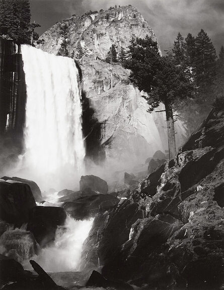 Ansel Adams, ‘Vernal Fall, Yosemite National Park, CA’, ca. 1948