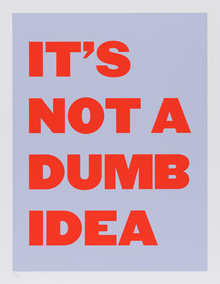 Susan O'Malley, ‘It's Not A Dumb Idea, from the series Advice from my 80 Year-Old-Self’, 2015