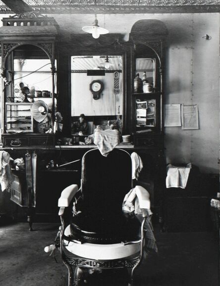 Wright Morris, ‘ Barbershop Interior, Weeping Water, Nebraska’, 1947