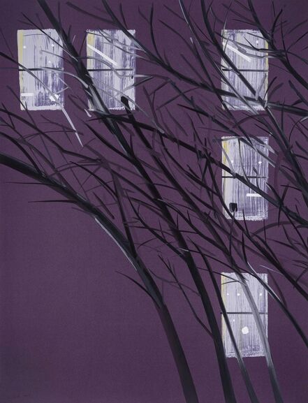 Alex Katz, ‘Purple Wind’, 2017