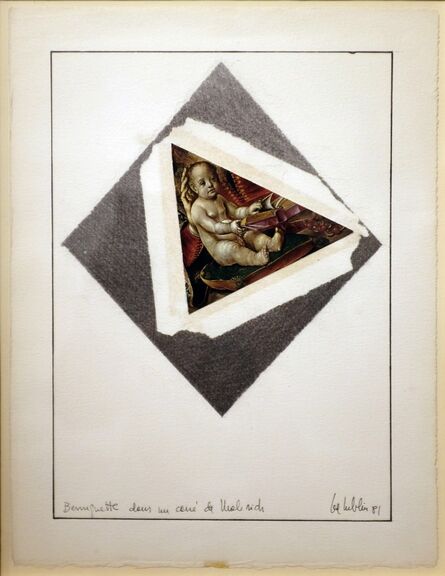 Lea Lublin, ‘Berruguete dans le carré de Malevich,’, 1981