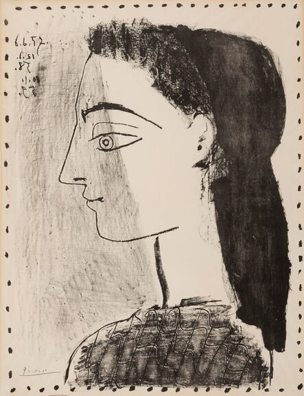 Pablo Picasso, ‘Jacqueline au mouchoir noir’, 1959