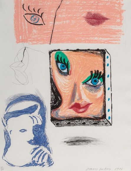 David Hockney, ‘An Image of Celia (Study), from: Moving Focus’, 1986