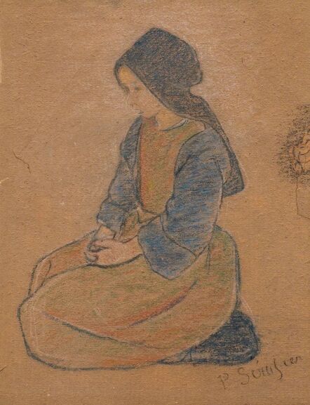 Paul Sérusier, ‘Peasant Girl’, After 1888
