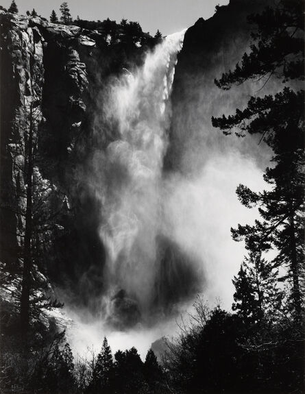 Ansel Adams, ‘Bridalveil Fall, Yosemite’, c. 1927