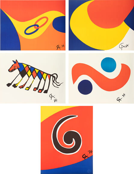 Alexander Calder, ‘Flying Colors’, 1974
