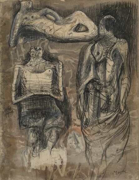 Henry Moore, ‘Ideas for Sculpture’, 1942