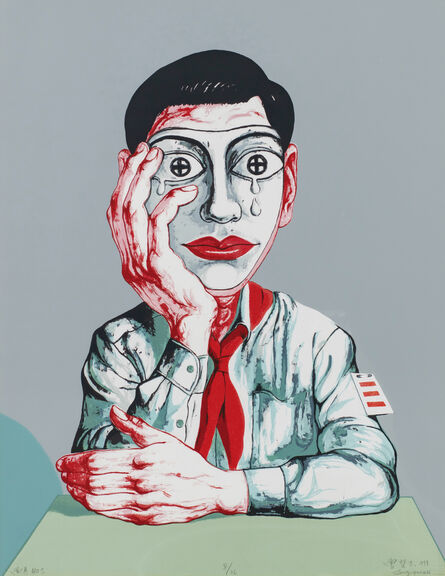 Zeng Fanzhi 曾梵志, ‘Mask No.1’, 1999