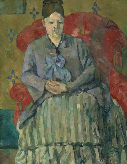 Paul Cézanne, ‘Madam Cézanne in a Red Armchair ’, c. 1877