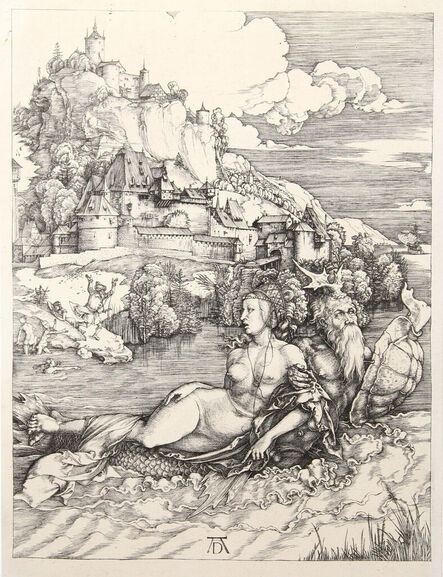 Albrecht Dürer, ‘L'Enlevement d'Amymone’, 1873