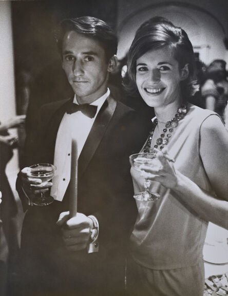 Julian Wasser, ‘Ed Ruscha and Patty Callahan at the Opening Reception, Duchamp Retrospective, Pasadena Art Museum’, 1963