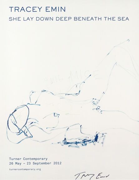 Tracey Emin, ‘She Lay Down Beneath the Sea’, 2012