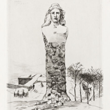 Félix Bracquemond, ‘SiŠge de Paris en 1870: cinq eaux-fortes’, 1874