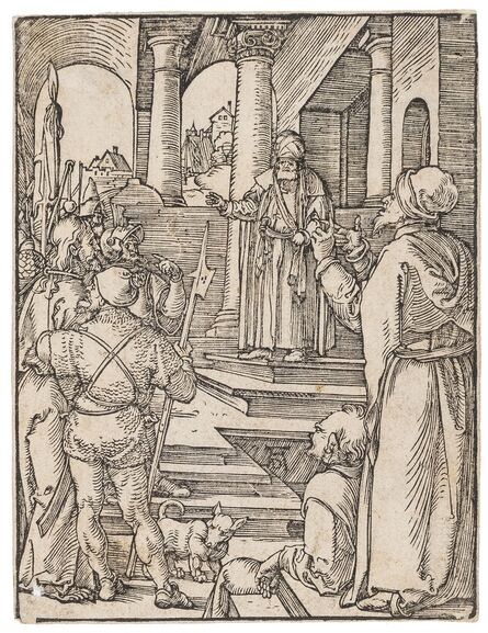 Albrecht Dürer, ‘Christ before Pilate, from: The Small Passion’, 1508-1509