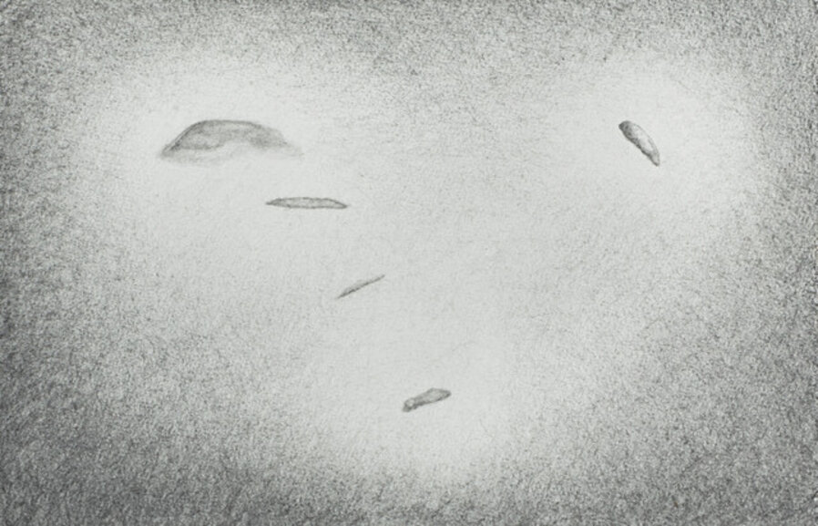 From the Dark Cronographies series. Untitled (trace) #16