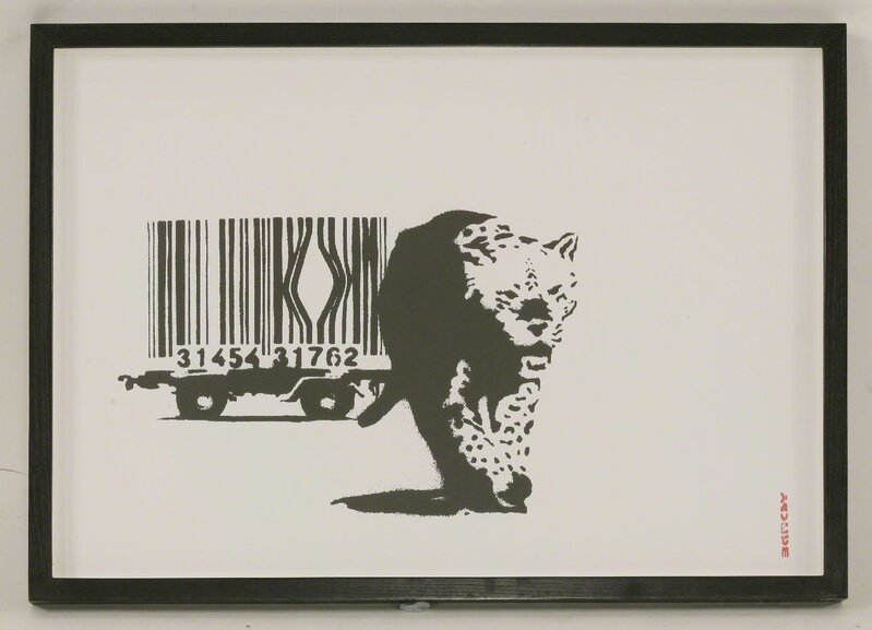 Banksy, ‘Barcode’, Print, Screenprint in colours, Sworders