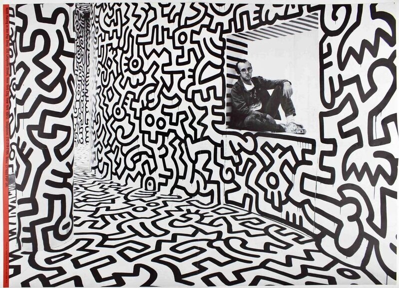 Keith Haring, ‘Keith Haring Pop Shop poster ’, ca. 1989, Posters, Offset lithograph, Lot 180 Gallery