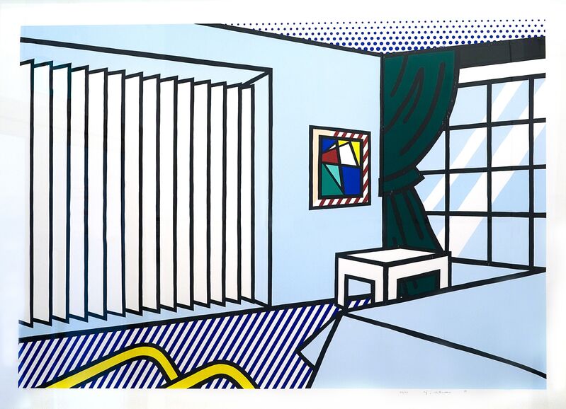 Roy Lichtenstein, ‘Bedroom’, 1990, Print, 10 colour woodcut/screenprint, Collectors Contemporary