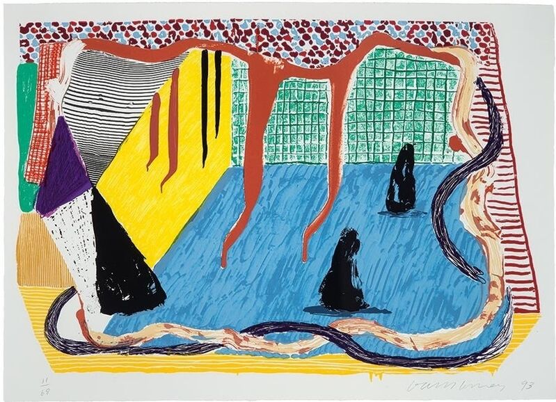 David Hockney, ‘Ink in the room’, 1993, Print, 23-color Screenprint on Arches 88 paper, Artsy x Capsule Auctions