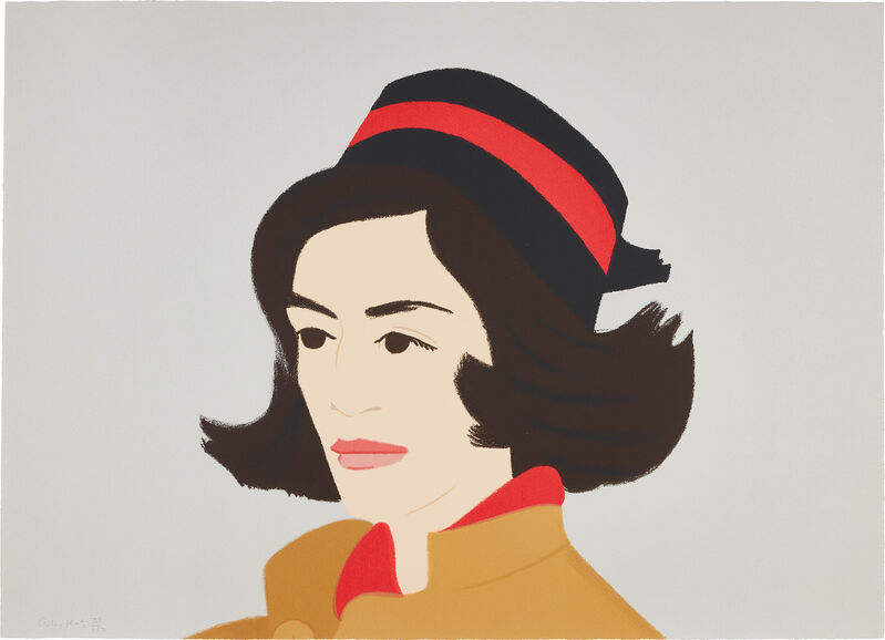 Alex Katz, ‘Ada in Hat, from Alex and Ada, the 1960’s to the 1980’s (S. 241)’, 1990, Print, Screenprint in colors, on Arches paper, the full sheet., Phillips