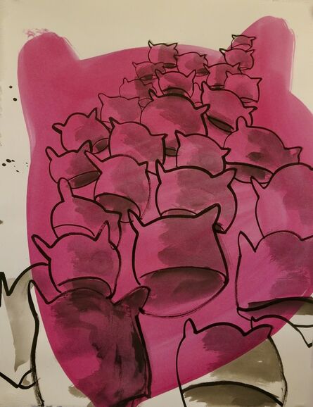 Deborah Buck, ‘Pink Pussy Hats’, 2017