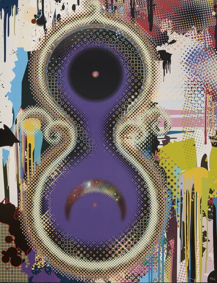 Takashi Murakami, ‘Genome No.10 7x2 122’, 2009