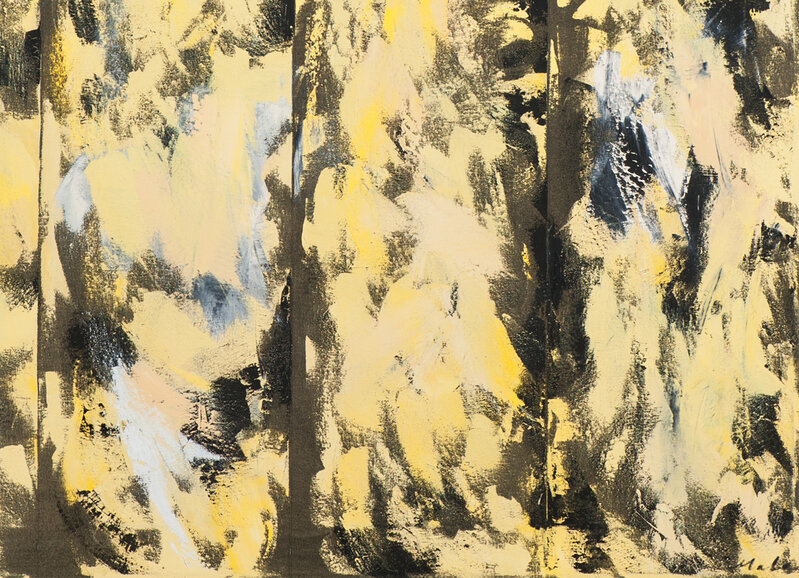 Mala Breuer, ‘Fire (9.19.83)’, 1983, Painting, Oil and wax on canvas, Bentley Gallery